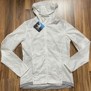 SALOMON AGILE WIND PRINT HOODIE WOMEN'S